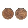 Image 1 : 1922. PCGS graded Mint State-64. Red-Brown. 30% red luster.