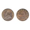 Image 1 : 1926. ICCS Mint State-63. Red-Brown. 40% iridescent luster.