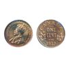 Image 1 : 1929. ICCS SPECIMEN-65. 30%/10% red luster on obverse/ reverse. A Gem specimen.
