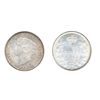 Image 1 : 1883-H. PCGS graded Mint State-65. Brilliant, with lightly lustrous silver surfaces and a hint of go