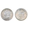 Image 1 : 1886. Small 6. PCGS graded Mint State-66. Frosty luster with bold design details beneath beautiful r
