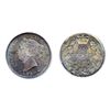 Image 1 : 1901. PCGS graded Mint State-65. Medium to rich iridescent toning. Strong strike. Excellent fields a
