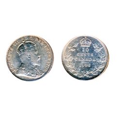 1905. ICCS AU-50. Lightly toned.