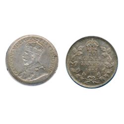 1915. CCCS graded AU-50. Lightly toned.