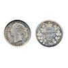 Image 1 : TWENTY CENTS. 1858. PCGS graded Mint State-64. Fully struck. Light premium quality toning on the obv