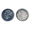 Image 1 : TWENTY CENTS. 1858. ICCS Mint State-64. Mostly brilliant obverse, with lighter shades of gray toning