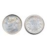 Image 1 : 1881-H. Both ICCS and PCGS graded Mint State-63. Brilliant and lustrous. A select uncirculated piece