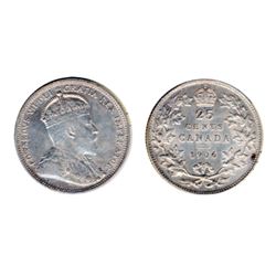 1906. ICCS Extra Fine-45. Lustrous.