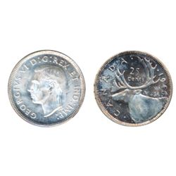 1940. ICCS Mint State-65. Brilliant with a touch of golden toning.