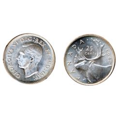 1942. ICCS Mint State-65. Brilliant.