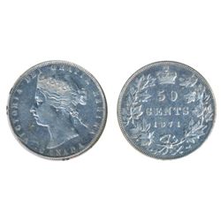 1871. ICCS Very Fine-20. Lightly toned.