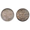 Image 1 : 1900. PCGS graded Mint State-64. Original, even medium heavy toning over near perfect cheek and fiel