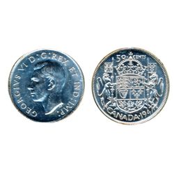 1947. Straight 7. ICCS Mint State-60. Brilliant.