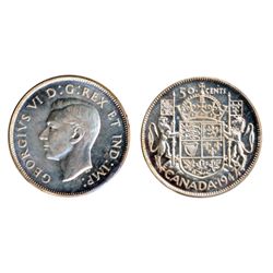 1947. Maple Leaf. ICCS Mint State-64. Brilliant.