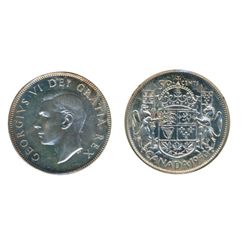 1950. Design. ICCS Mint State-64. Brilliant.