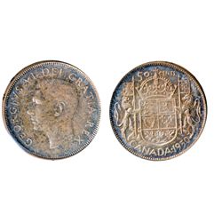 1950. No Design. ICCS Mint State-63. Medium heavy toning.