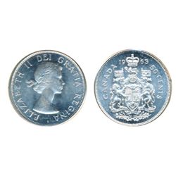 1962. 1963, (2 pcs.). All three (3) are ICCS Mint State-65. One of the 1963’s is designated a ‘Cameo