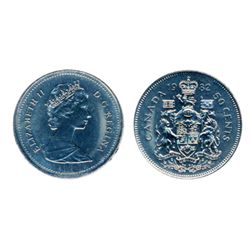 1982. Sm. Beads, Type 2. ICCS Mint State-65.
