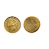 Image 1 : $2.00 Gold. 1870. Obv. port. #1. (3 Dot variety). PCGS graded AU-58. Lustrous yellow luster.