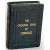 Image 1 : THE CANADIAN BANK OF COMMERCE. ‘BOOK OF THRIFT’ on spine. Coin opening on top. Key lock, key present