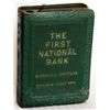 Image 1 : THE FIRST NATIONAL BANK, MISSOULA, MONTANA. Montana’s Oldest Bank. Coin slot on top. Key lock, key p