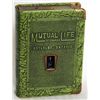 Image 1 : MUTUAL LIFE OF CANADA, WATERLOO, ONTARIO, with date window on front. Coin slot on top. Key lock, wit