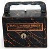 Image 1 : ”SAVE” AT SHARE BROS., LTD/GENERAL HARDWARE/627 HASTINGS ST. W/VANCOUVER, BC. A steel satchel bank, 