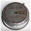Image 1 : ”BUDGET SAVINGS” NIAGARA FALLS, ONTARIO. A CYLINDRICAL STEEL BANK. Slot along side. No handle, no ke