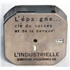 Image 1 : L’EPARGNE CLE DU SUCCESS ET DE LA BANQUE L’INDUSTIELLE COMPAGNE D’ASSURANCE VIE. A Nickel-plated Oct