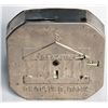 Image 1 : TREASURY REGISTER BANK. A Nickel-plated Octagonal Register Bank. Dime slot at top. Treasury Building