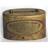 Image 1 : JAPAN & CANADA TRUST SAVINGS CO./VANCOUVER, BC. (and in Japanese). An oval Brass bank. Coin slot on 