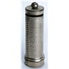 Image 1 : COIN TUBE. A Ten Cents coin tube. ‘THE B. & R. M’FG CO, NEW YORK. 2cm x 6cm high. No key lock, seria