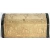 Image 1 : THE PRUDENTIAL COMPANY OF AMERICA, NEWARK, N.J. A treasure chest shaped bank. Coin slot on side. Key