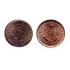 Image 1 : 1942. ICCS Mint State-63. Red. 60% red luster.