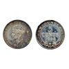 Image 1 : 1944-C. PCGS graded Mint State-63. Medium heavy toning over full underlying luster.