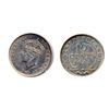 Image 1 : 1941-C. PCGS graded Mint State-62. Fully brilliant; 1944-C. PCGS graded AU-50. Lightly toned; 1947-C