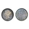 Image 1 : 1870. Both PCGS and NGC graded SPECIMEN-65. Plain edge. Medium heavy blue and pearl toning over flaw