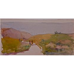 Road in Samaria by Hilda May Gordon