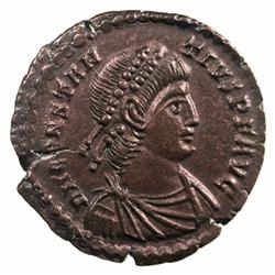 ROMAN EMPIRE: Constantius II, 337-361 AD, AE 1/2 centenionalis (5.08g), Treveri (Trier)