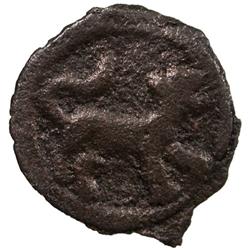 SOGDIANA: Tarnavch, ca. 7-8th Century, AE unit (2.45g), Chach