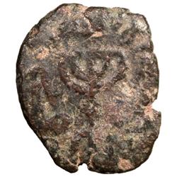 UMAYYAD: Anonymous, ca. 740-750, AE fals (2.42g), NM, ND