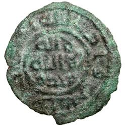 UMAYYAD: Anonymous, ca. 720, AE falsan (2.54g), al-Ramla, ND
