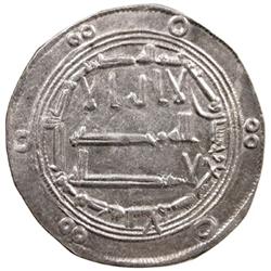 ABBASID: al-Mahdi, 775-785, AR dirham (2.53g), Madinat al-Salam, AH159