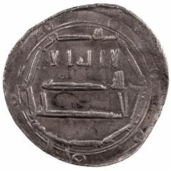 ABBASID: al-Rashid, 786-809, AR dirham (2.17g), al-Mubaraka (in Tunisia), AH180
