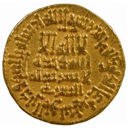 ABBASID: al-Ma'mun, 810-833, AV dinar (4.22g), Misr, AH201