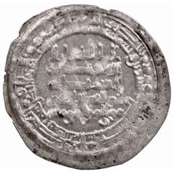 ABBASID: al-Muttaqi, 940-944, AR dirham (2.26g), Madinat al-Salam, AH329