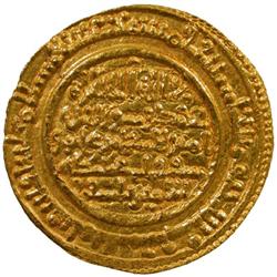 ALMORAVID: 'Ali, 1106-1142, AV dinar (4.17g), al-Mariya (Almeria), AH537