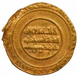 FATIMID: al-Mansur, 946-953, AV dinar (4.21g), al-Mansuriya, AH341