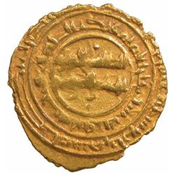 FATIMID: al-Zahir, 1021-1036, AV 1/4 dinar (0.98g), "Siqilliya", ND