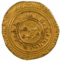 AYYUBID: Abu Bakr I, 1196-1218, AV dinar (4.85g), al-Iskandariya, AH613